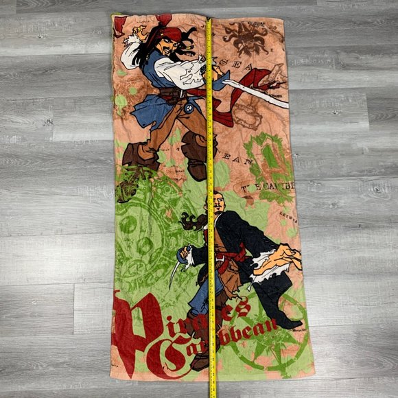 3/$25 Official Pirates of the Caribbean Towel Backpack - Picture 10 of 10
